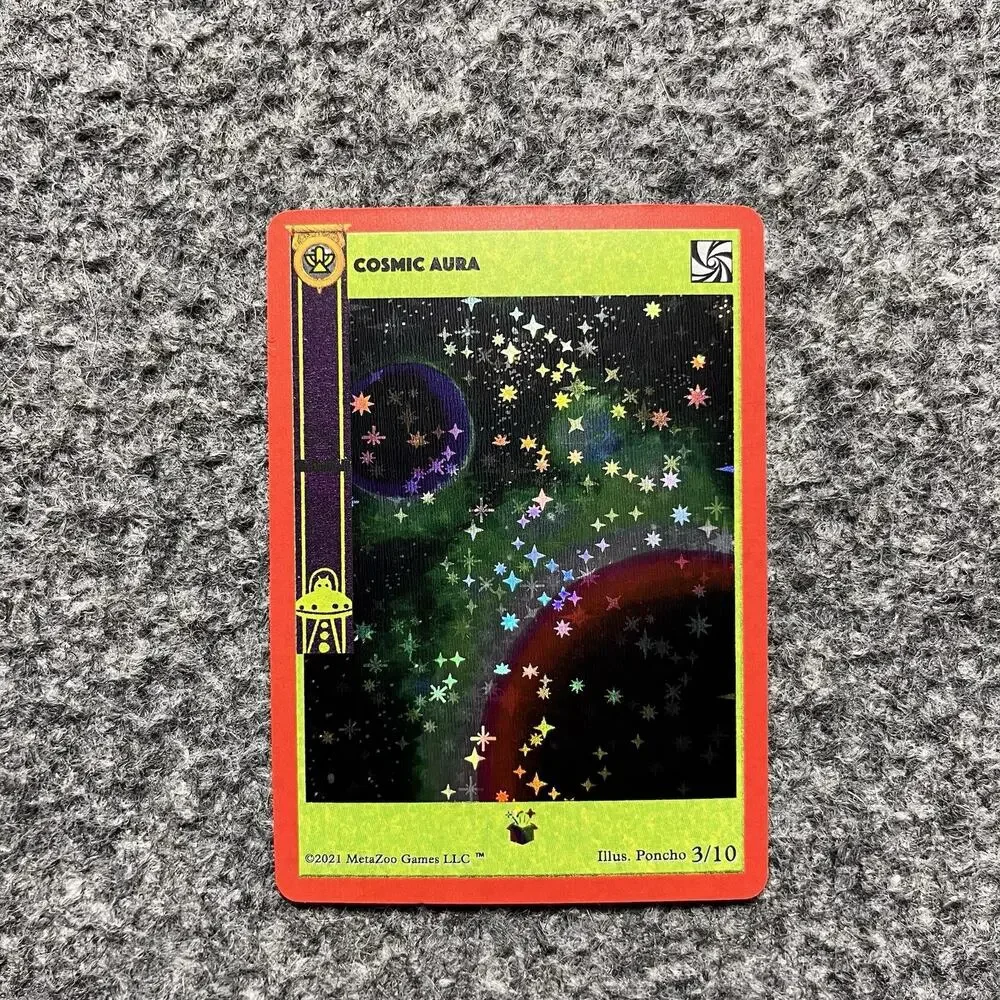 Metazoo Cosmic Aura Box Topper Cryptid Nation 1st Edition Full Holo 3/10 NM